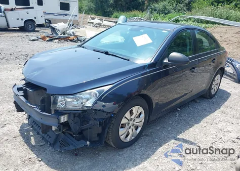 2015 Chevrolet Cruze Ls Auto из США, поврежденный, VIN 1G1PA5SH7F7258598